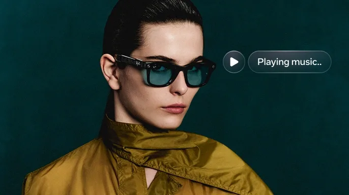 Музыка в очках Ray-Ban Meta (Gen 3)