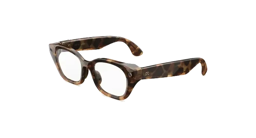 Meta Glasses Capri Espresso Tortoise — кадр 1