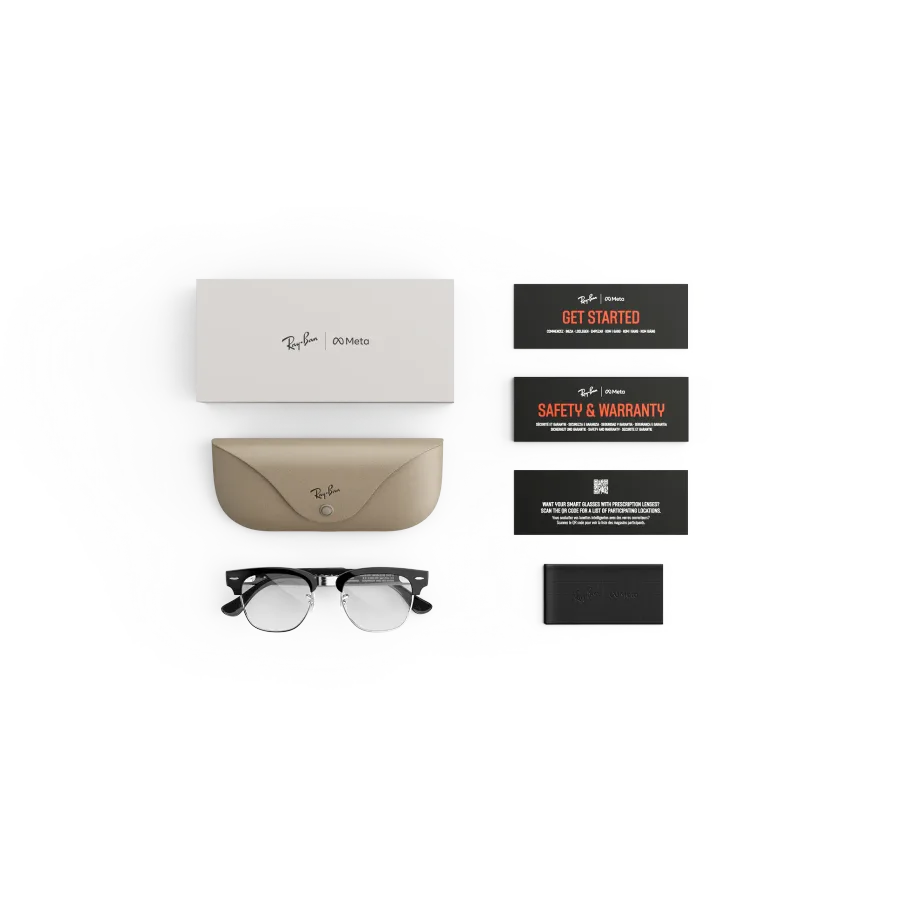 Ray-Ban Meta Clubmaster (Audio) — Что в комплекте