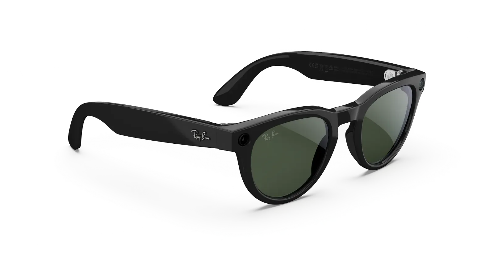 Ray-Ban Meta Headliner Shiny Black — кадр 1